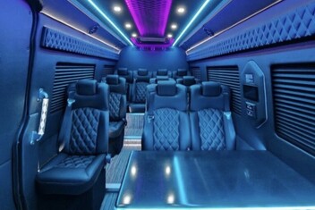 Irving Sprinter Bus Interior