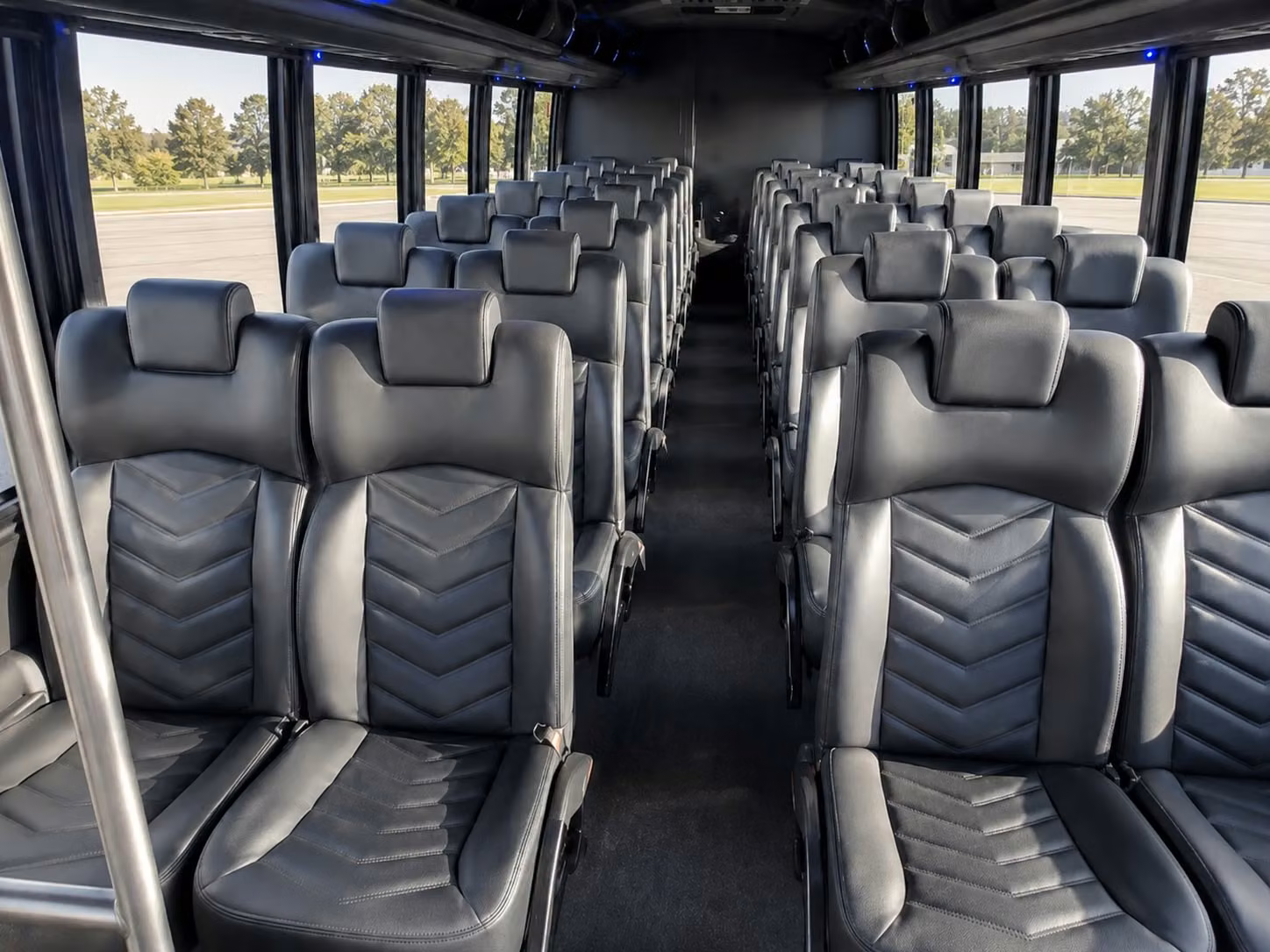 20 passenger minibus interior