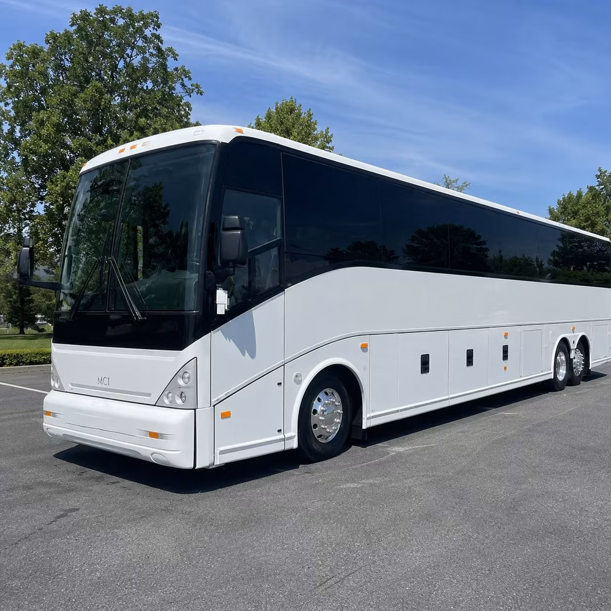 56 passenger charter bus