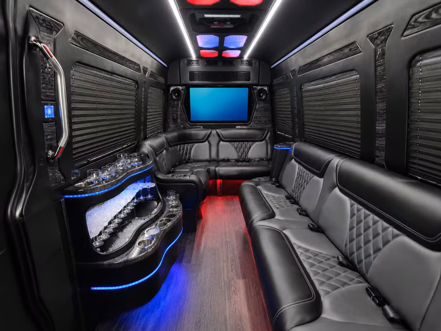 dfw airport shuttle bus rentals for groups flying into irving