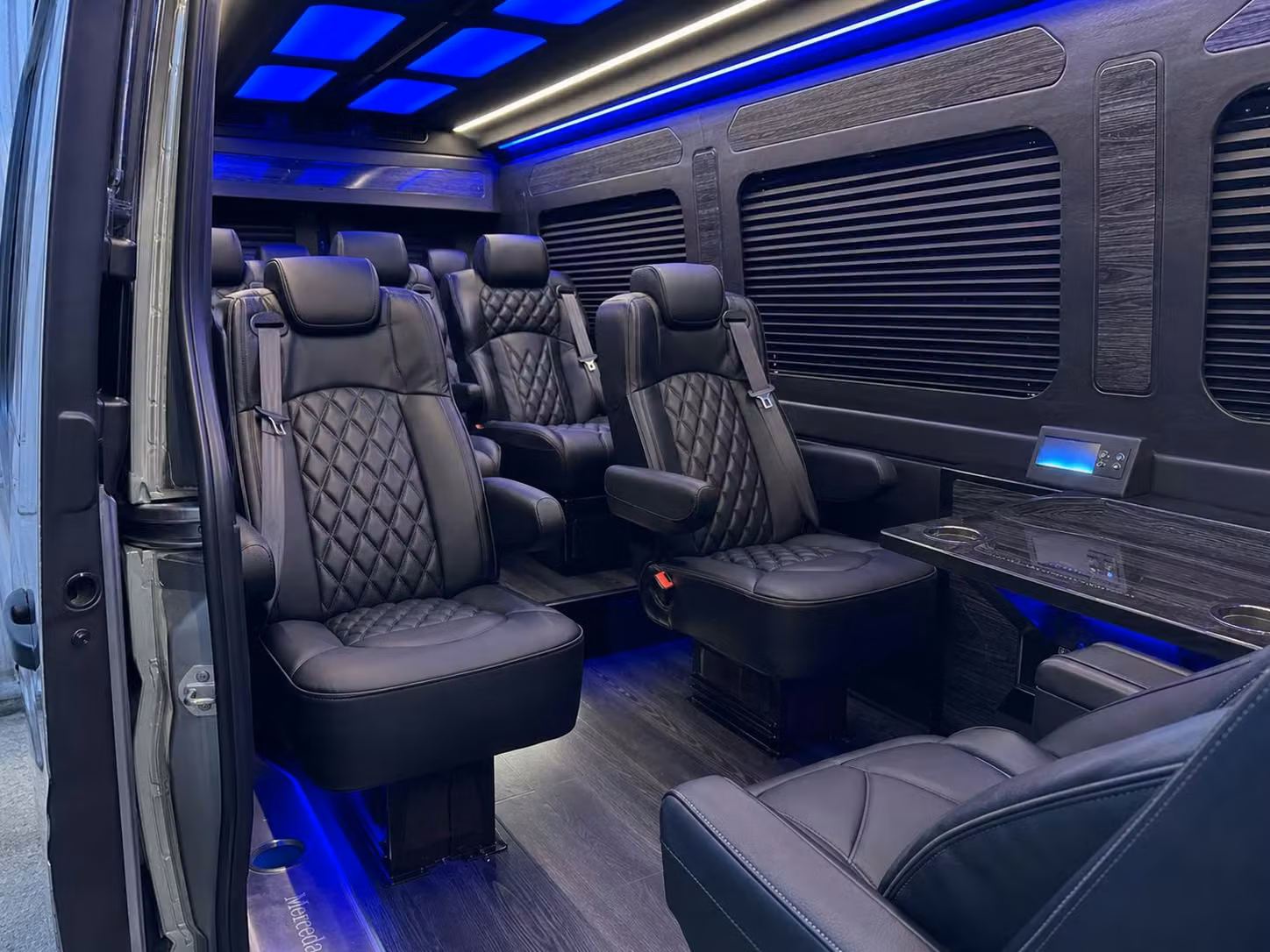 sprinter van transportation for groups and events across irving